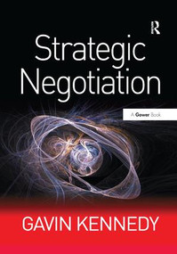 Strategic Negotiation by Gavin Kennedy, 9781138263284