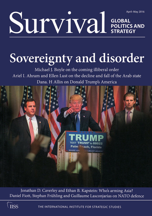 Survival 58.2 by The International Institute for Strategic Studies (IISS), 9781138684904