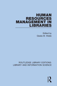 Human Resources Management in Libraries - 9780367376215 by Gisela M. Webb, 9780367376215