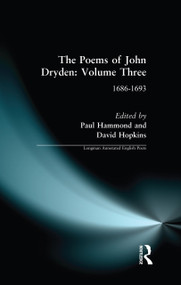 The Poems of John Dryden: Volume Three (1686-1693) by Paul Hammond, David Hopkins, 9781032477961