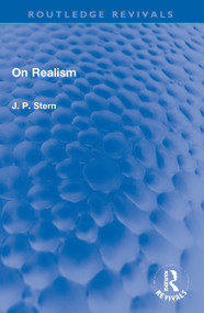 On Realism - 9780367721862 by J. P. Stern, 9780367721862
