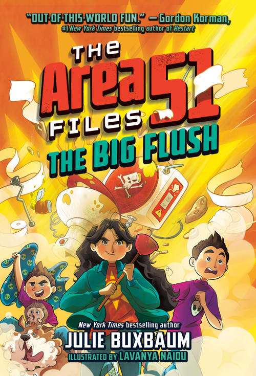 The Big Flush - 9780593429532 by Julie Buxbaum, Lavanya Naidu, 9780593429532