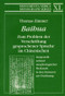 Baihua. Zum Problem der Verschriftung gesprochener Sprache im Chinesischen by Thomas Zimmer, 9783805004282
