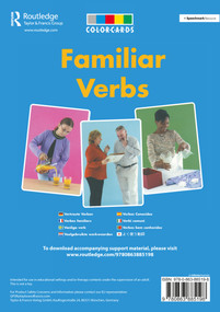 Familiar Verbs: Colorcards (In Context) by Speechmark, 9780863885198