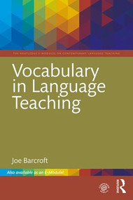 Vocabulary in Language Teaching by Joe Barcroft, 9781138500884
