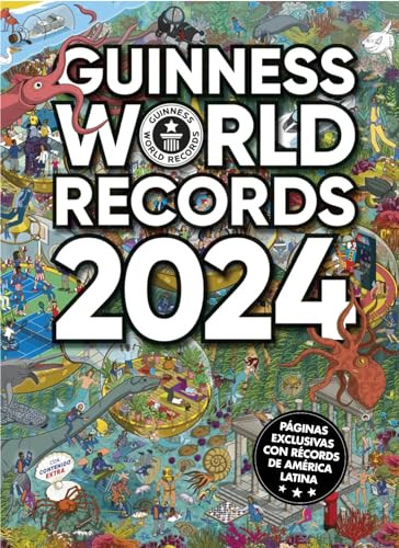 Guinness World Records 2024: con récords de América Latina (Edición Latinoamericana) (Spanish Edition) by Varios Autores, 9788408276043