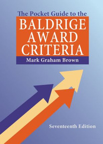 The Pocket Guide to the Baldrige Award Criteria (5-Pack) by Mark Graham Brown, Jonathan Craig, 9781482205275