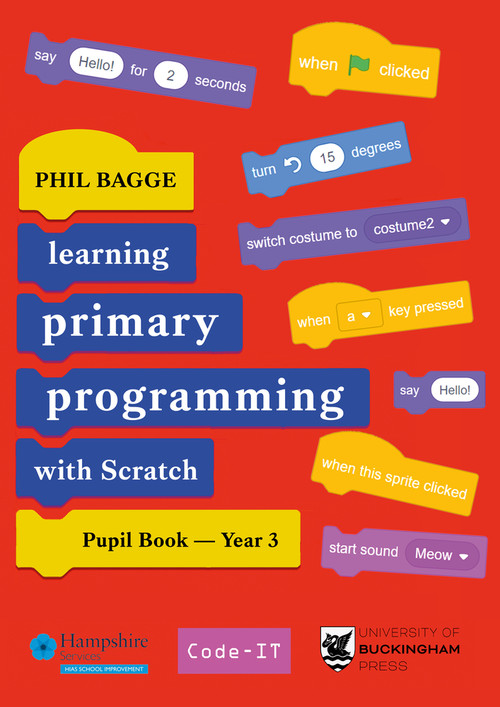 Scratch Pupil Book Year 3 by Phil Bagge, 9781915054227