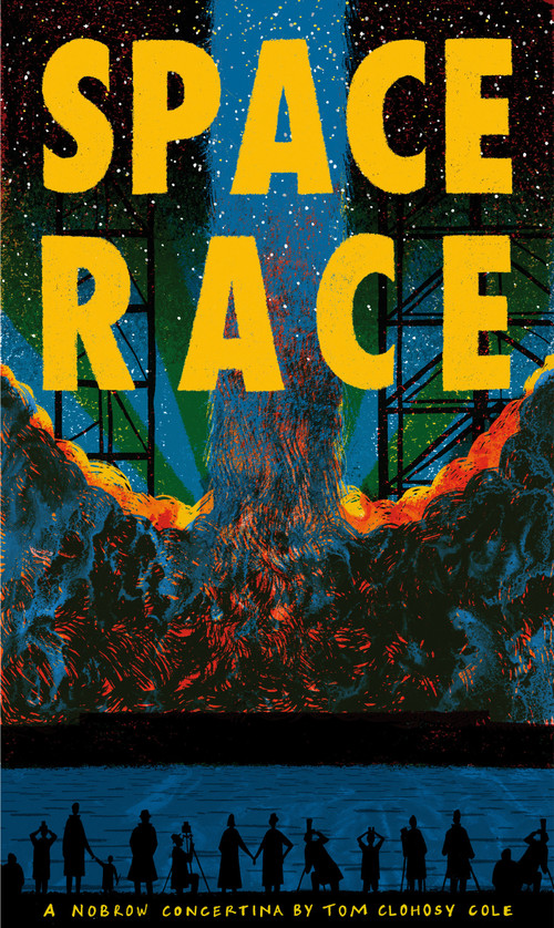 Space Race [Concertina fold-out book] (Leporello) by Tom Clohosy Cole, 9781907704437