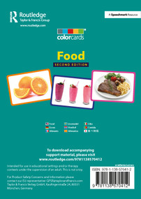 Food ColorLibrary: Colorcards (2nd Edition) by Speechmark, 9781138570412