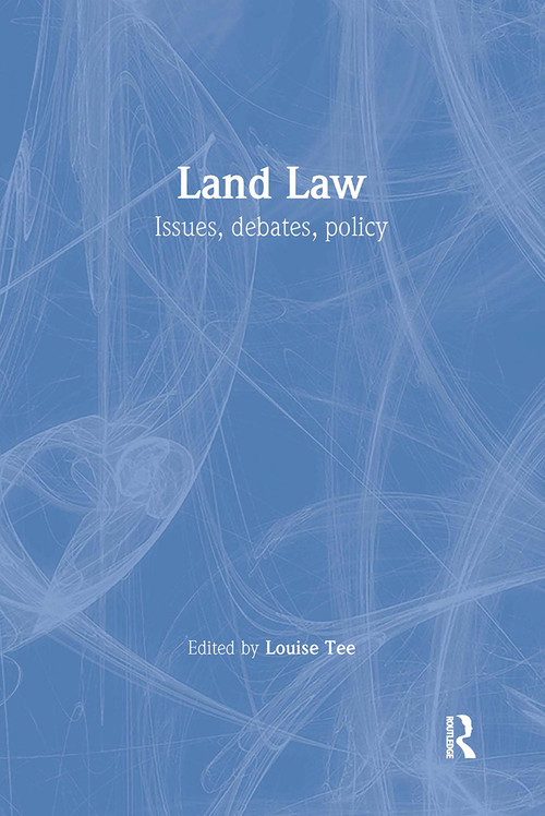 Land Law - 9781903240762 by Louise Tee, 9781903240762