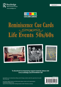 Reminisence Cue Cards 50s/60s: Colorcards by Speechmark, 9781909301160