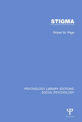 Stigma - 9781138851313 by Robert Page, 9781138851313