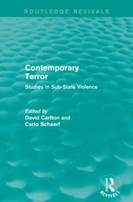 Contemporary Terror (Studies in Sub-State Violence) - 9781138916654 by David Carlton, Carlo Schaerf, 9781138916654