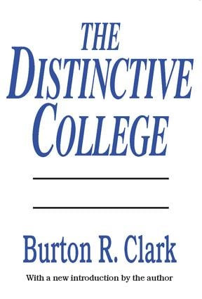 The Distinctive College (Antioch, Reed, and Swathmore) by John A. Meacham, 9781560005926