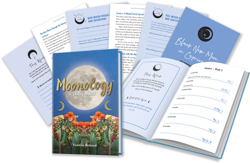 Moonology™ Diary 2025 by Yasmin Boland, 9781788176606