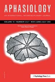 33rd Annual Clinical Aphasiology Conference (A Special Issue of Aphasiology) by Patrick Doyle, 9781841699783