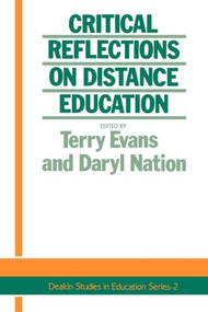 Critical Reflections On Dist. by Terry Evans, Daryl Nation, 9781850004639