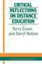 Critical Reflections On Dist. by Terry Evans, Daryl Nation, 9781850004639