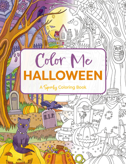 Color Me Halloween (A Spooky Coloring Book) by Editors of Cider Mill Press, 9781400344505