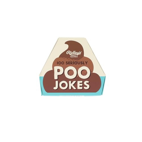100 Seriously Poo Jokes by Ridley's Games, 5055923757956