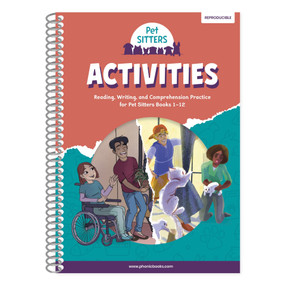 Phonic Books Pet Sitters Activities (Photocopiable Activities Accompanying Pet Sitters Books for Older Readers (Adjacent consonants and c) by Phonic Books, 9780593844830