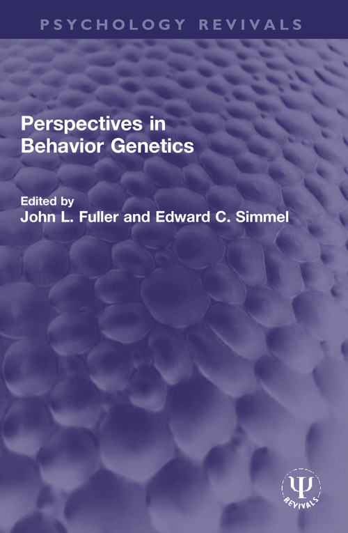 Perspectives in Behavior Genetics by John L. Fuller, Edward C. Simmel, 9780367741426