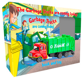 Garbage Trucks are Coming Gift Set (Book and Toy truck) by New Holland Publishers, 9781921580727