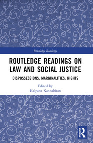 Routledge Readings on Law and Social Justice (Dispossessions, Marginalities, Rights) - 9781032290126 by Kalpana Kannabiran, 9781032290126