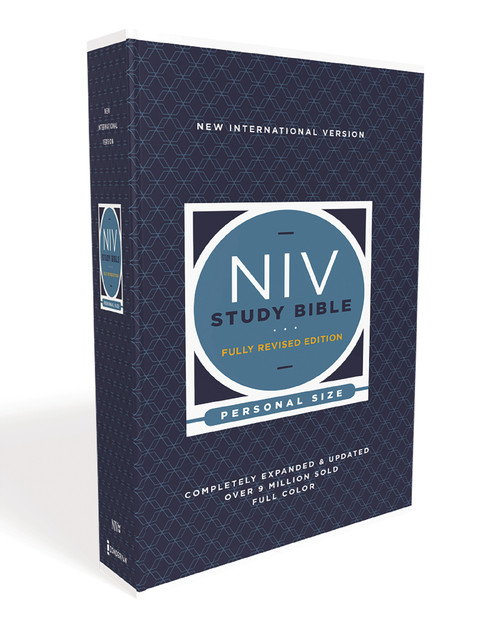 NIV Study Bible, Fully Revised Edition (Study Deeply. Believe Wholeheartedly.), Personal Size, Paperback, Red Letter, Comfort Print by Kenneth L. Barker, Mark L. Strauss, Jeannine K. Brown, Craig L. Blomberg, Michael Williams, Zondervan, 9780310449096