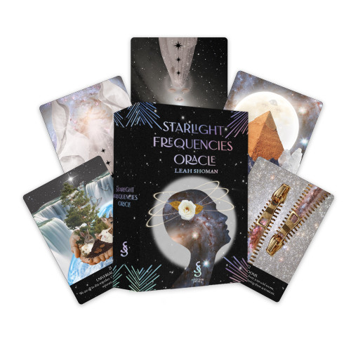 Starlight Frequencies Oracle (The knowledge you seek is seeking you (44 Full-Color Cards and 60-Page Guidebook)) by Leah Shoman, 9780646846095