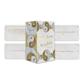 Wisdom Within (Quiet your mind and journey through to the Wisdom Within (88 cards printed with gold foil)) by Leah Shoman, 9798987986615