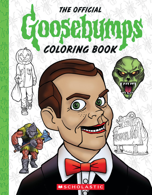 Goosebumps: The Official Coloring Book by Brandon Dorman, Jenna Ballard, 9781546131106