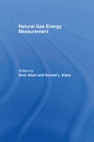 Natural Gas Energy Measurement by A. Attari, D.L. Klass, 9780367580285