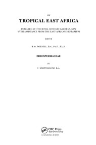 Flora of Tropical East Africa - Eriospermaceae (1996) by C. Whitehouse, 9789061913696