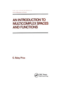 An Introduction to Multicomplex SPates and Functions by Price, 9780367403119