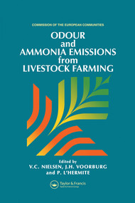 Odour and Ammonia Emissions from Livestock Farming by V.C. Nielsen, J.H. Voorburg, P. L'Hermite, 9780367580087