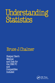 Understanding Statistics by Bruce J. Chalmer, 9780367580315