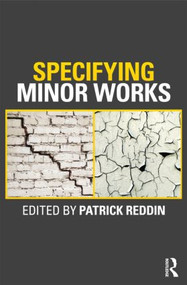 Specifying Minor Works by Patrick Reddin, 9780415583510