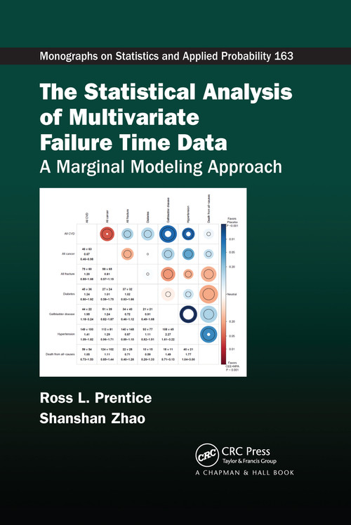 The Statistical Analysis of Multivariate Failure Time Data (A Marginal Modeling Approach) by Ross L. Prentice, Shanshan Zhao, 9780367729554