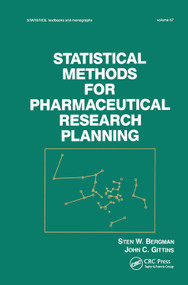 Statistical Methods for Pharmaceutical Research Planning by S. W. Bergman, 9780367451660