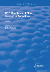 CRC Handbook of Plant Science in Agriculture by A. A. Hanson, 9780367252410