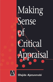 Making Sense of Critical Appraisal by Olajide Ajetunmobi, 9780340808122