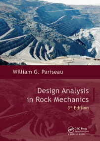 Design Analysis in Rock Mechanics by William G. Pariseau, 9781032652399