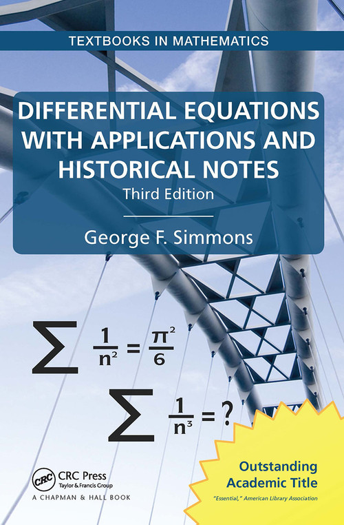 Differential Equations with Applications and Historical Notes by George F. Simmons, 9781032477145