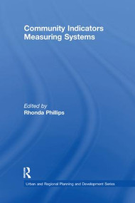 Community Indicators Measuring Systems - 9781138266513 by Rhonda Phillips, 9781138266513