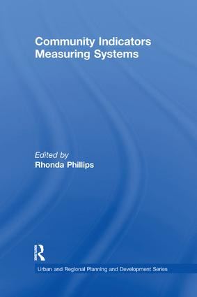 Community Indicators Measuring Systems - 9781138266513 by Rhonda Phillips, 9781138266513