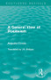 A General View of Positivism by Auguste Comte, J.H. Bridges, 9781138183520