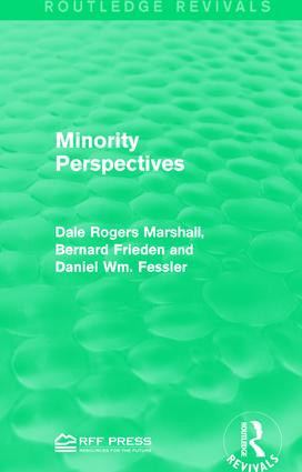 Minority Perspectives - 9781138121218 by Dale Rogers Marshall, Bernard Frieden, Daniel Wm. Fessler, 9781138121218