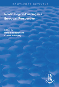 Nordic Region-Building in a European Perspective - 9781138337176 by Harald Baldersheim, Krister Ståhlberg, 9781138337176